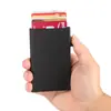 Porta-Cartões Automático Pop-Up de Metal para Homens e Mulheres, Proteção Anti-Roubo contra Deslize, Caixa Anti-Desmagnetização, Carteira Ultrafina Exquisita e Simples