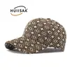 Sombrero estilo étnico Tendencia nacional gorra de béisbol jacquard visera dura femenina retro visera curva gorra tipo pico unisex marca de moda sombrero para el sol