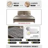 Cama Minimalista Italiana Oreja de Elefante Piel Genuina Moderna Simple 1.8m Doble Recámara Principal Cama Grande Tapicería Suave Almacenamiento Cama Silenciosa