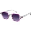 Gafas de sol coreanas con forma cóncava para niños y niñas, lindas gafas de sol coreanas con protección UV y diseño cuadrado para bebés.