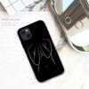 Funda para teléfono de belleza con figura de palo para líneas de iPhone15