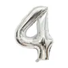 Globo Digital de Papel de Aluminio de 40 pulgadas Forma de Set de Cumpleaños Suministros de Decoración para Fiestas Globos con Números de Cumpleaños Venta al por Mayor