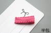 Cinta Hecho a Mano Pasador de Pelo Fruncido Pasador Accesorios para el Cabello Bolsa de Materiales Accesorios Diy3.5-6 Medio Paquete Pin de Doble Inserción