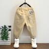 Pantalones Elegantes de Algodón Puro para Bebé Niño, Ropa Deportiva Casual de Otoño para Niños de 3 a 8 Años