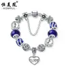 Pulsera colgante de árbol de la vida con incrustaciones de diamantes europea y americana, joyería de lujo en stock al por mayor, artículo más vendido en AliExpress y comercio electrónico transfronterizo