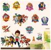 LV2253 nuevas pegatinas de altura de patrulla canina para comercio exterior, pegatinas de pared, decoración para habitación infantil, pintura decorativa al por mayor