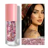 Comercio Exterior Sirena Lentejuelas Mariposa Lentejuelas Iridiscentes Polarizadas Maquillaje Facial Festival Carnaval Gel sin Pegamento Maquillaje de Escenario