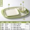 Vajilla de melamina Xiangyuan, plato para comedor escolar, hotel comercial, juego de comida, buffet, plato de comida rápida, bandeja