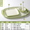 Xiangyuan melamina louça prato comercial hotel escola cantina conjunto de refeição buffet fast food prato bandeja