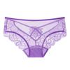 Moda lótus sexy renda roupa íntima feminina cintura baixa borla oca tentação malha cuecas femininas fornecimento transfronteiriço