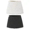 Atacado de Roupas Femininas Transfronteiriças 2026 AliExpress Mais Vendido Moda Europeia e Americana Patchwork de Renda Saia-Calça Justa ao Corpo de Bolinhas