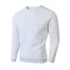 Moletom com Capuz Casual Solto Masculino Jacquard Transfronteiriço Gola Redonda Lã Fina Manga Longa Amazon Primavera e Outono Comércio Exterior Tamanho Europeu