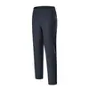 Pantalones de correr diarios tejidos repelentes al agua LU Lu 2026, pantalones casuales con forro de felpa deportiva Sorona para hombre