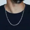 Cadena Cubana Tres en Uno Galvanizada 925 para Hombres y Mujeres con Diseño Único y Cadena Plana - Venta Caliente de Comercio Exterior Temu