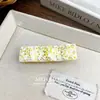 Grampo de Cabelo Retrô Coreano de Acetato com Pérolas Presilha Bico de Pato Moda Franja Lateral Acessório de Cabelo Adorno de Cabeça
