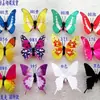 Decoración Mariposa 3D Adornos Colgantes para Bodas Accesorios para Fotografía Exhibidores de Ventanas Adornos para Pasillos Pegatinas de Pared Autoadhesivas de Fondo
