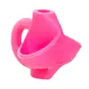 Ferramenta de pegada para caneta de prática de caligrafia infantil, corretor de pegada de lápis de silicone para três dedos para alunos do ensino fundamental corrigirem a postura de escrita