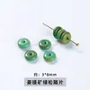 Cuentas Espaciadoras de Lapislázuli Natural, Cuentas de Oliva de Concha de Coco Azul Imperial para Pulseras DIY, Cuentas Sueltas al por Mayor