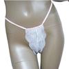 Source Tanga Desechable No Tejido Ropa Interior para Mujer Salón de Belleza Sauna Vaporización T-String Rosa Azul Negro Z
