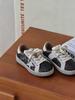 Zapatos sucios Xshx Starlight | Zapatillas funcionales de velcro a la moda estilo celebridad, retro de otoño, con brillo, para niños y niñas
