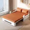 Sofá-cama individual dobrável de uso duplo 2025 novo sala de estar cama dobrável apartamento pequeno varanda cama retrátil multifuncional
