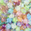 Resina Transparente Estrella de Cinco Puntas Nube Luminosa Cuentas Cadena para Teléfono Móvil DIY Accesorios de Joyería Material Cuentas Sueltas Venta al por Mayor