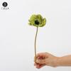 Directo de fábrica PU amapola sencilla pequeña mini flor artificial tacto flor falsa boda decoración del hogar accesorios de fotografía