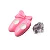 Resina Caricatura Ballet Zapatos de Baile Rojos Traje de Baño de Lunares Accesorios DIY Accesorios para el Cabello de Niños Accesorios