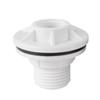 Conector de tanque de água de PVC interface viva de torre de água balde aquário rosca interna e externa conexões de tubos de plástico conexões de conexão de tubo de água 1/2