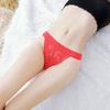 Tanga de comercio exterior para damas, sexy, linda, sexy, de encaje, tentación, botones pequeños, perspectiva para damas, bragas 3308