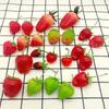 Modelo Simulado de Morango Morango de Plástico Mini Fruta e Legume Falso Adereços de Fotografia Fabricante Atacado para Vitrine