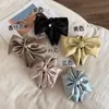 Pinza para el Cabello Triangular de Satén Plegable de Doble Capa Estilo Francés, Elegante y Versátil para el Uso Diario y Peinados Recogidos