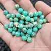 Cuentas Redondas de Piedra Shoushan Imitación Cuentas Sueltas de Jade Imitación Verde Huevo de Pato 8mm Accesorios para Pulseras Collares Joyería Cuentas Hechas a Mano