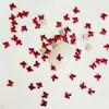 Rinestones de Colores con Forma de Mariposa Grandes y Pequeños de 4 mm y 5 mm para Uñas, Rinestones de Forma Irregular con Base Plana, Rinestones con Dorso Dorado, Decoraciones de Uñas de Moda