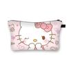 Nueva Bolsa de Cosméticos Infantil Hello Kitty, Linda Bolsa de Cosméticos de Gran Capacidad, Neceser de Alta Gama para Estudiantes Caliente