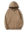 Coletes com capuz forrados de fleece para outono e inverno, forrados de fleece de algodão 400g com ombros caídos, roupas de grupo, roupas de classe, comércio exterior da Amazon