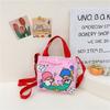 Bolsos para Niños y Niñas, Bolsos de Moda, Bolsos de Lona Versátiles con Dibujos Animados, Bolsos Casuales Lindos para Viaje