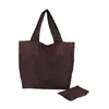 Nova Moda Europeia e Americana Primavera 2026 Cor Sólida Alto Valor Casual Grande Capacidade Bolsa de Mão de Viagem Bolsa Tote de Ombro para Mulheres