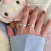 Anillos de Pareja Lindos de Cachorro y Gato para Mujer, Anillos Abiertos Ajustables, Regalo de San Valentín, Anillos Divertidos Dropshipping