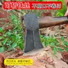 Hacha Multifuncional Estilo Pista para Uso Doméstico, Hacha de Leñador de Acero Forjado para Partir Leña, Cortar Árboles y Tala