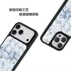 Venta Caliente en AliExpress Funda para Teléfono Manzana con Textura de Piel de Serpiente Fresca iPhone18promax Funda Protectora de Vidrio Negro Personalizada