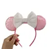 Lindo tocado de dibujos animados transfronterizo lazo de lentejuelas diadema de fiesta Amazon accesorios para el cabello de vacaciones accesorios para el cabello pequeños y frescos