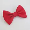 Fita 2,5x3,8cm Laço Pequeno Gravata Borboleta Acessórios para Roupas Acessórios para Cabelo DIY Decoração de Caixa de Presente Fio de 8 Pontas Laço de Cintura