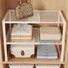 Estante Organizador de Capas para Almacenamiento de Armario Extensible para Ropa Estante Desplegable para Armario Utilización del Espacio Estante para Zapatos