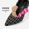 Pegatina trasera para tacones altos, con forma de mariposa, esponja invisible para mujer, almohadilla antideslizante gruesa y antiabrasión para tacones altos.