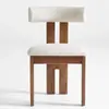 Silla de maquillaje de diseño nórdico de mediados de la antigüedad, silla de comedor vintage de madera maciza, silla de escritorio para el hogar de estilo francés, silla con respaldo