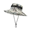 Chapéu de pescador masculino verão camuflado boné de pescador boné de rede chapéu de pesca chapéu de montanhismo ao ar livre chapéu de sol chapéu de sol