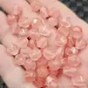 Cuentas Redondas de Cristal Imitación Fresa Cuentas Sueltas Cristal Pepino de Invierno Cuentas Irregulares Rosas Estrella de Cinco Puntas Accesorios para Joyería DIY Cuentas