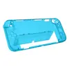 Funda Protectora de Cristal Adecuada para Switch Oled Funda Protectora Transparente Tipo Flip con Impresión de Aceite para Ns Oled
