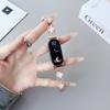Adequado para Pulseira Xiaomi Mi Band 9, Pulseira de Metal Trevo de Quatro Folhas Madrepérola Redmi Watch 5/6 Xiaomi 8 Pro